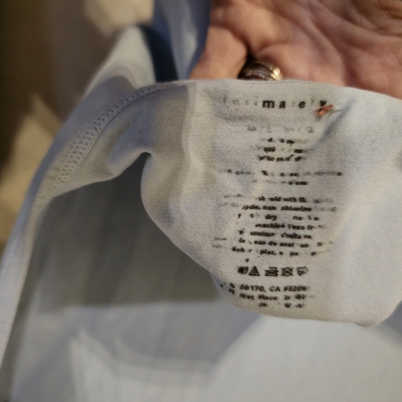 FREEPEOPLE  Low-Back Seamless Long Sleeve (Light Blue) - Picture 4 of 6